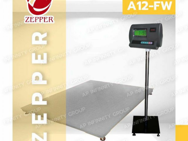 ตาชั่งดิจิตอล เครื่่องชั่งตั้งพื้น 2000kg ละเอียด200g ยี่ห้อ ZEPPER A12-FW1212-2000 (ผ่านตรวจ สอบถามเพิ่มเติม)